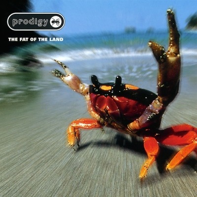 Prodigy - The Fat Of The Land (Album, 1997): oprawa graficzna przedniej okładki