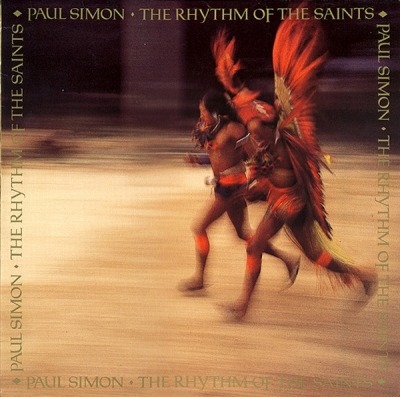 Paul Simon - The Rhythm Of The Saints (Album, 1990): oprawa graficzna przedniej okładki