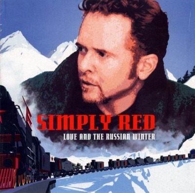 Simply Red - Love and the Russian Winter (Album, 1999): oprawa graficzna przedniej okładki